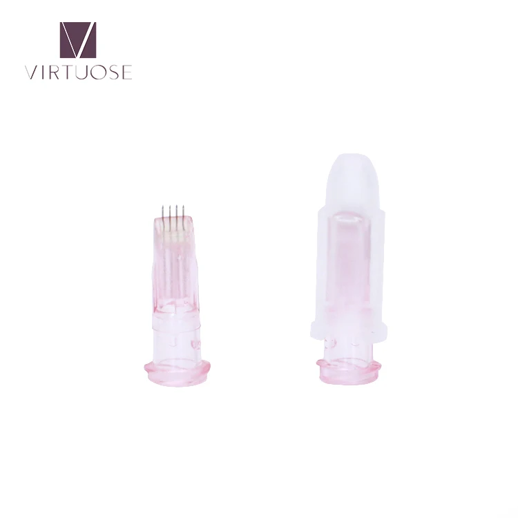 VIRTUOSE Nanosoft Tinysoft Microneedles 34G 1.5mm Needle Length Nanosoft Needle for Facial Treatments Painless Needles