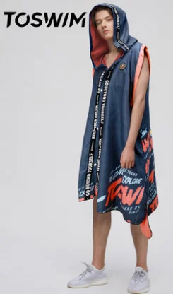 Reasonable Price Quick Dry Adult Hooded Cloak Beach Poncho Towel