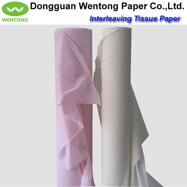 High quality color interleaving tissue paper for clothes factory