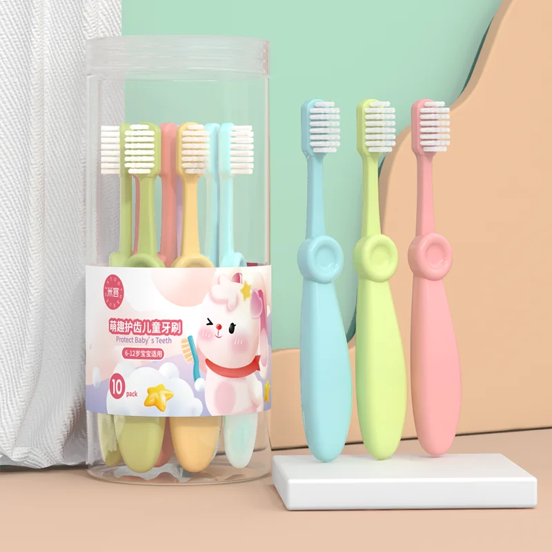 Ultra-thin Super Soft Kids Baby Toothbrush Soft Bristles Toothbrush For Baby Kids Dental Oral Hygiene Care with case
