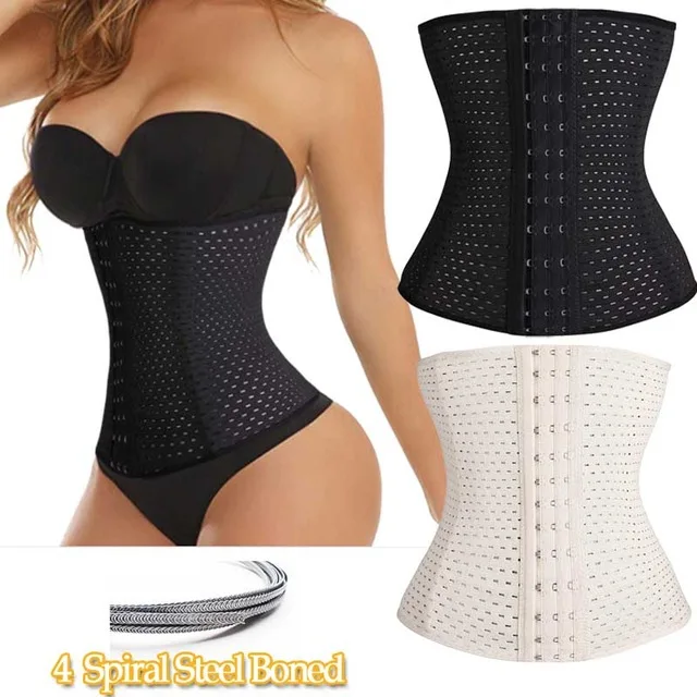 Women Breathable Waist Cinchers Ladies Corset Shaper Band Body Building Postpartum Belly Slimming Belt Modeling Strap Shapewear
