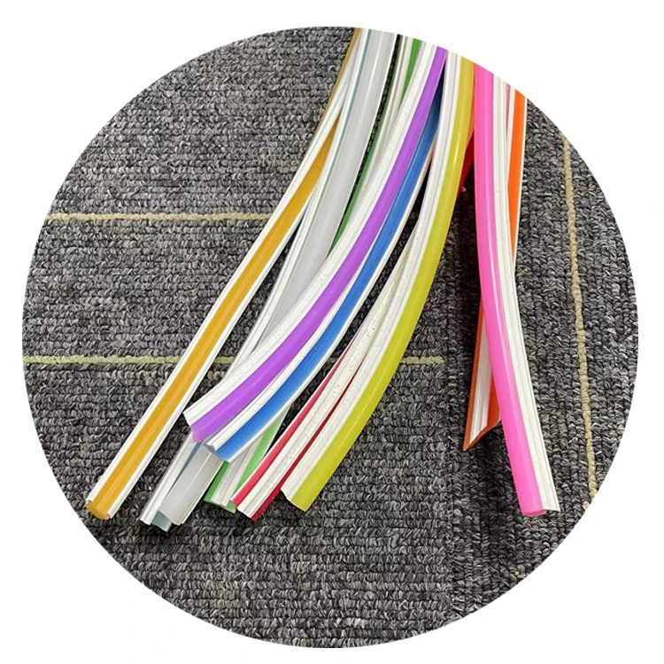 6MM 8mm wholesale products low price flexible neon tube separently split flex separate led silicone cover