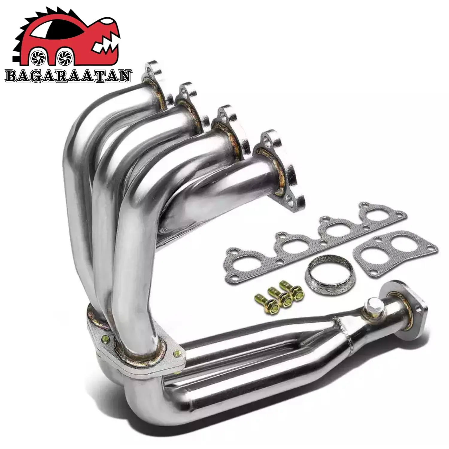 Редкий высококачественный Выпускной патрубок из нержавеющей стали выпускной коллектор для Honda Civic 88-00 например Ef Ek Em