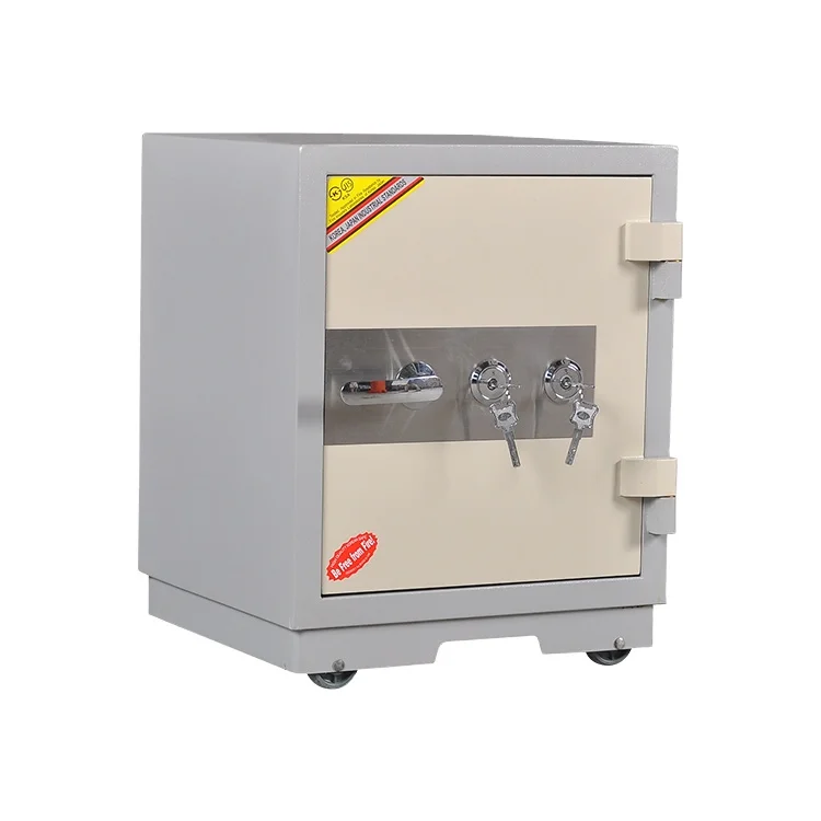 Fireproof Safe Safe Box Digital Key Fingerprint Combination Lock Solid Boxes Electronic Home Bank Safety Box Steel Cash Deposit