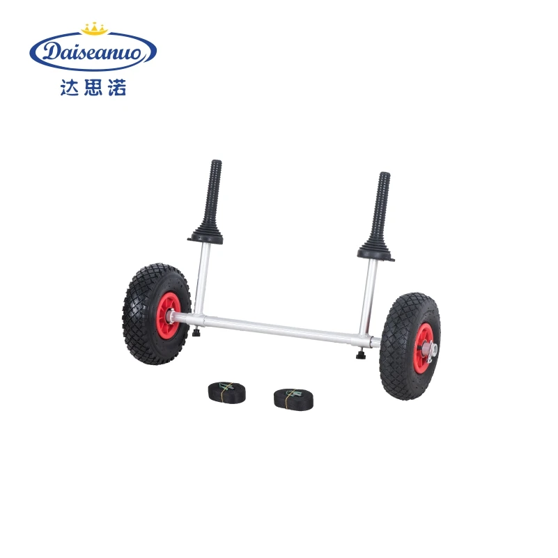 aluminum sit on kayak cart trolley