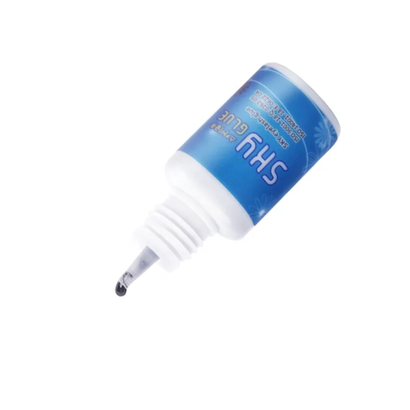 
S+ Sky Glue Eyelash Extension Glue Wholesale 1-2S Dry Long Lasting Eyelashes glue Strong Adhesive Lashes Gel Priveate Label 