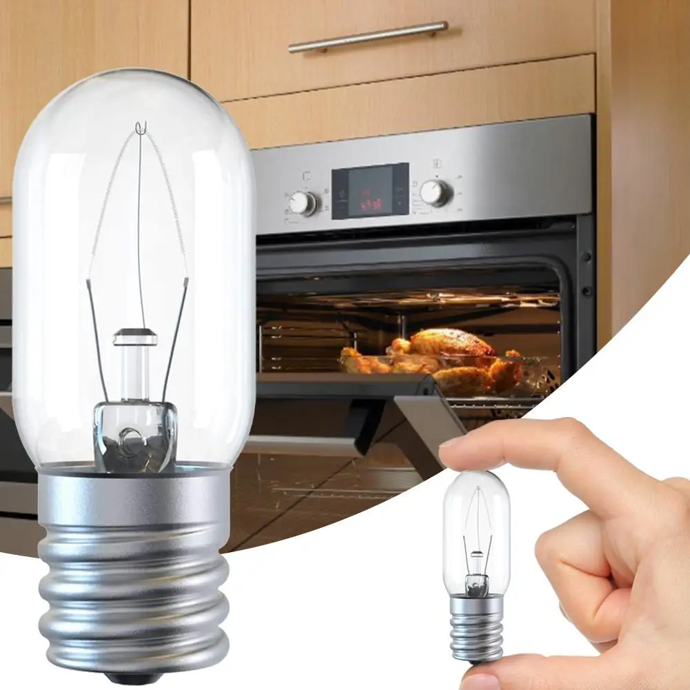 Oven Light E17 LED 40W 110-130V High Temperature Resistance Sewing Machine Motor Lighting Kitchen Tools Microwave Oven Lamp