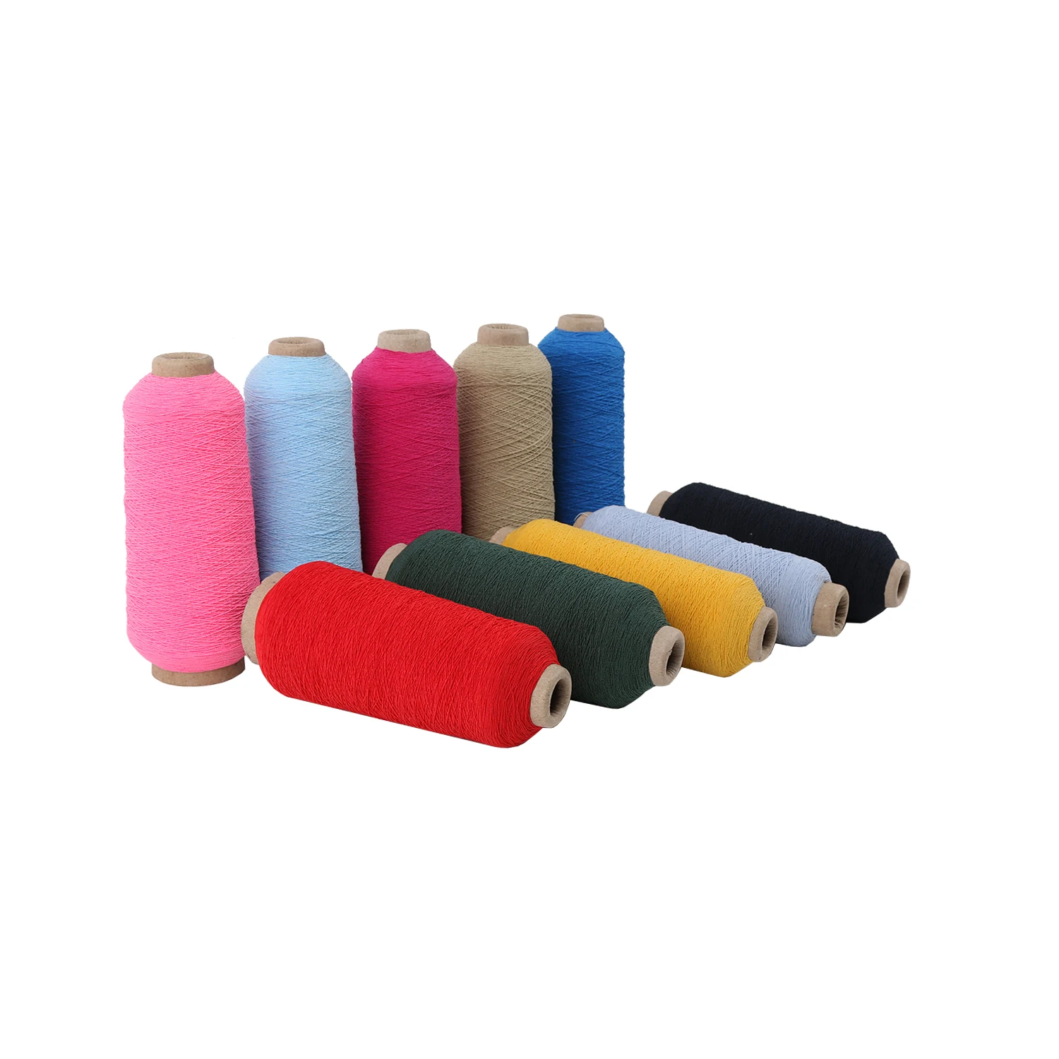 Oekotex GRS DCY1407575 настраиваемый цвет Прочные мягкие носки с двойным покрытием пряжа