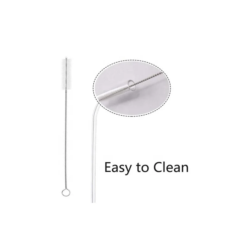 Borosilicate Reusable Glass Straws In Box