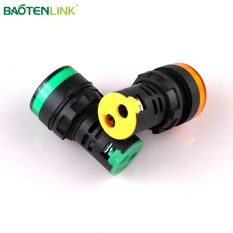  Hot Sale Electronic Components Industrial Machine Cabinet Signal Led Red Undicator