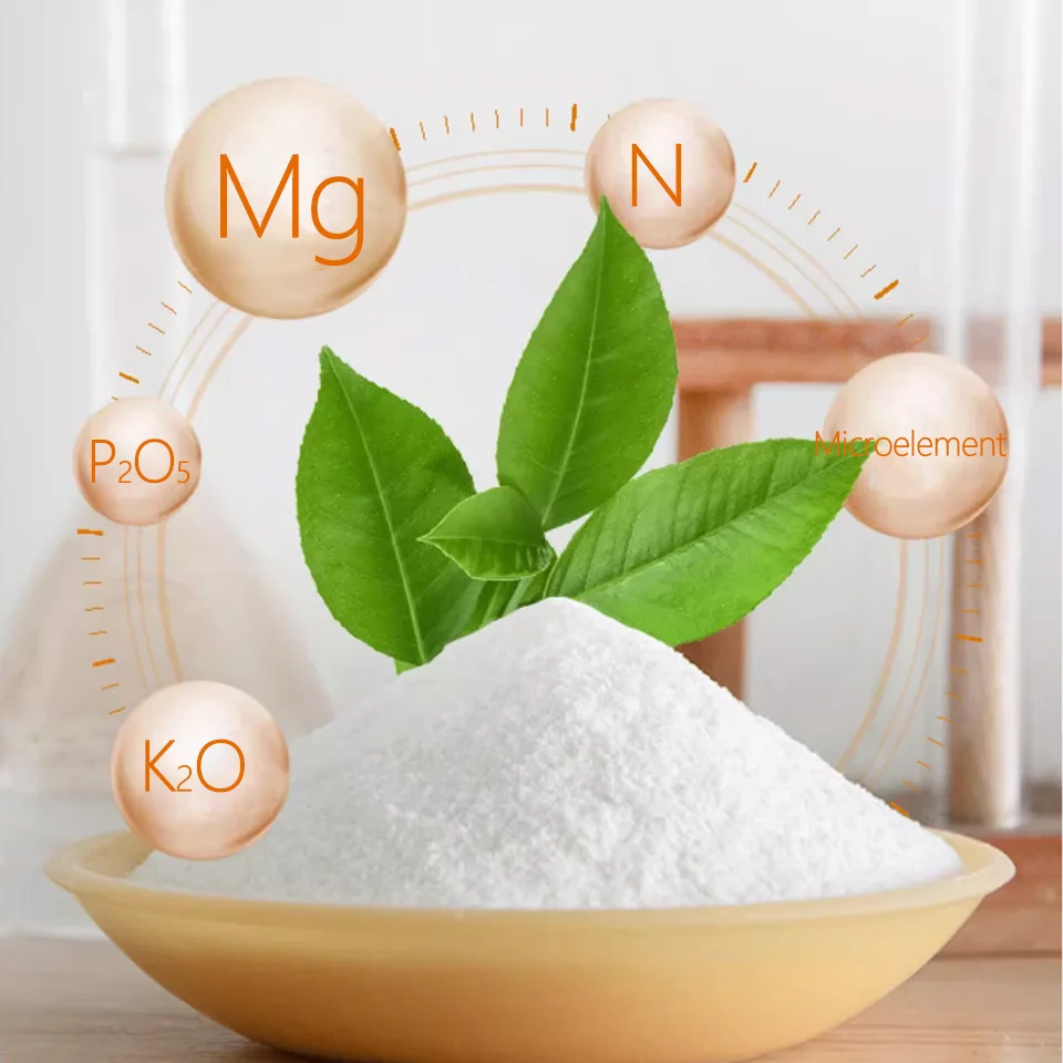 Superior macroelement water soluble fertilizer high potassium type NPK fertilizer for fruit trees