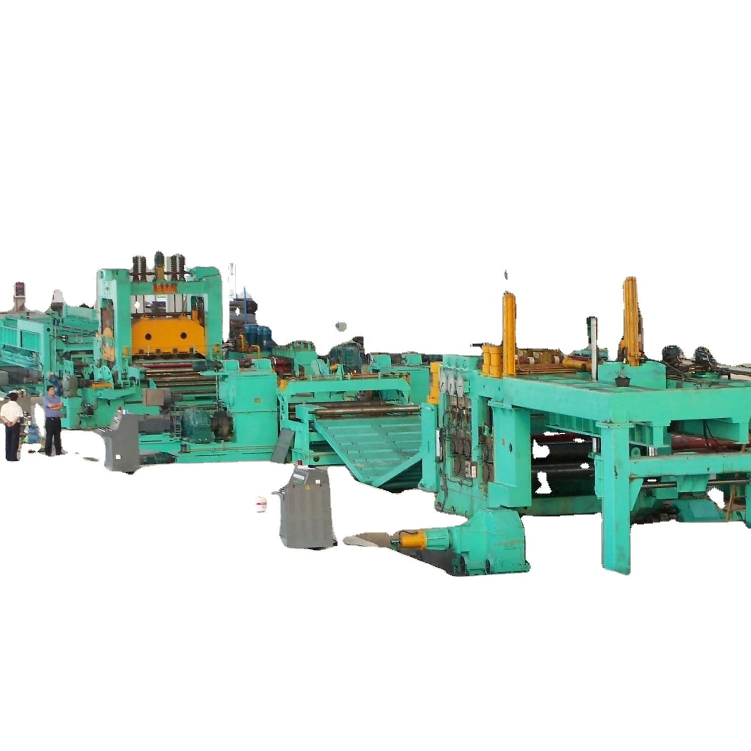 Flattening machinecoil straightening machineleveler steel sheetmetal straightening and cross cutting machine
