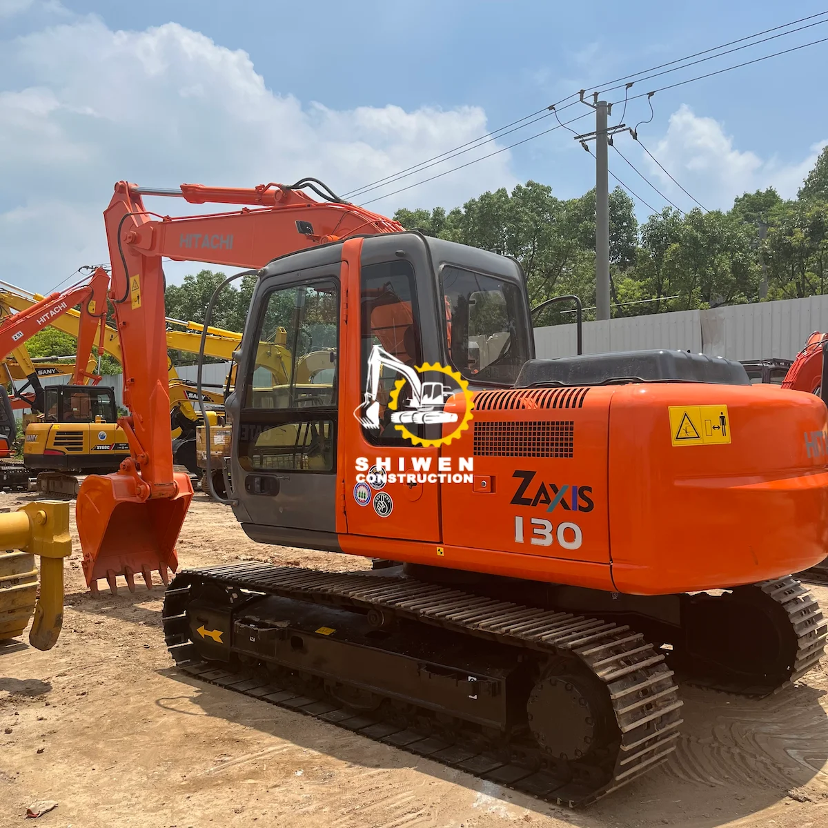 Б/у Hitachi ZX130 экскаватора оригинальный генератор для ZX130-5 ZX120 EX120 Zaxis 120 130 в хорошем состоянии Лидер продаж