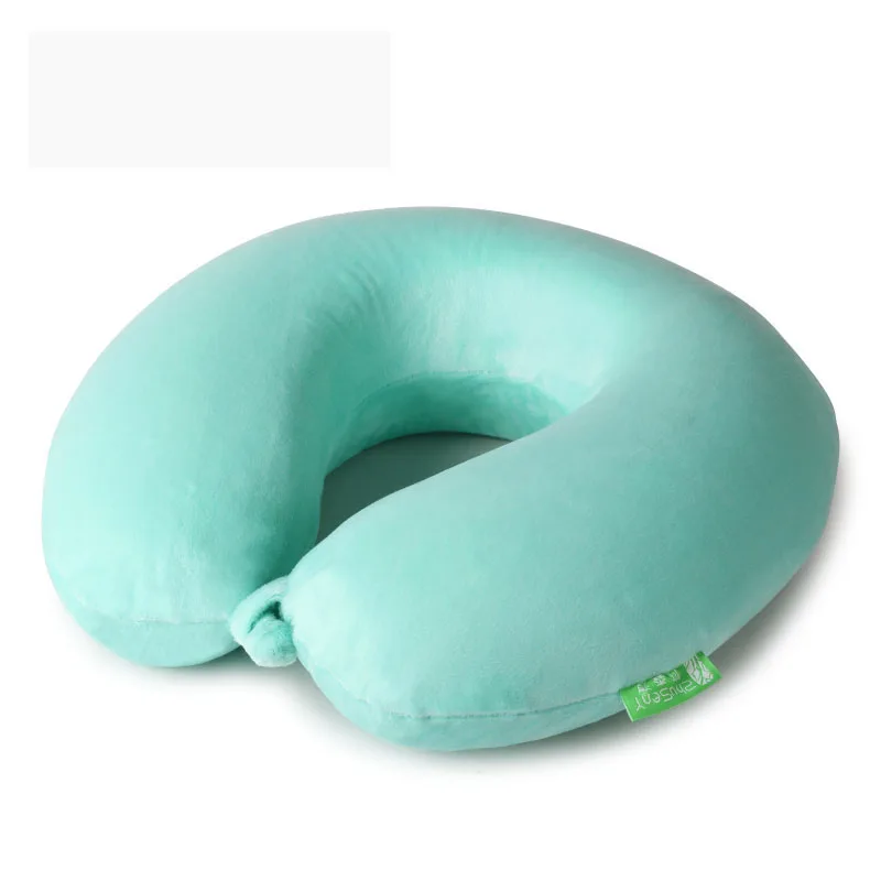 
Reading pillow memory foam neck support u shape pillow travel pillow cushion with soft velour cover 