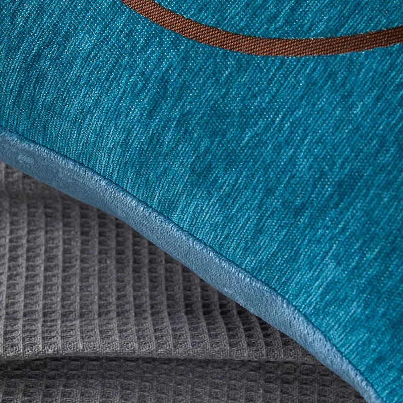 Luxury Decorative Cartoon Style Square Pillowcase Horse Pattern Jacquard Chenille Cushion Covers