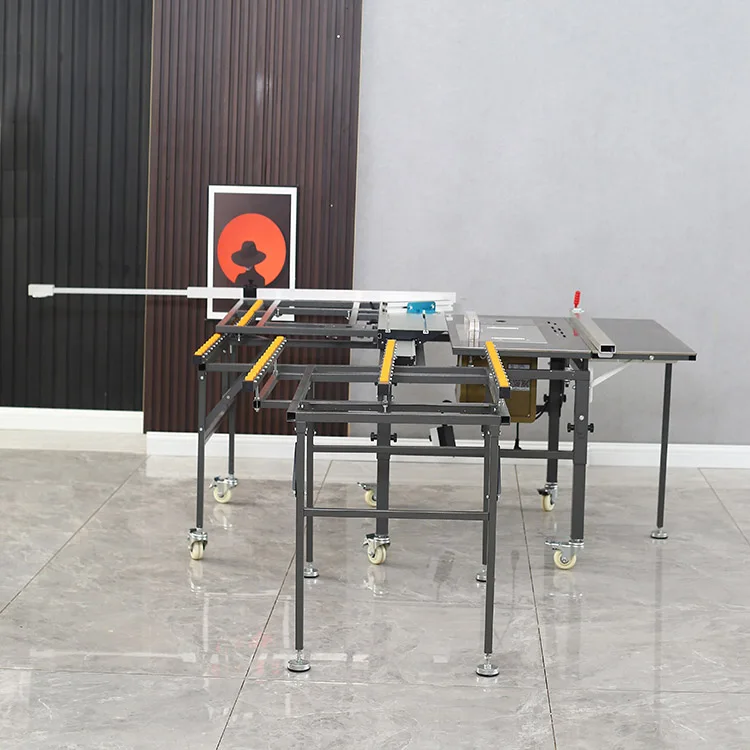 Пильный станок, сдвижной Настольный станок, деревообрабатывающий станок, Заводская панельная пила с кромкой и маршрутизатором