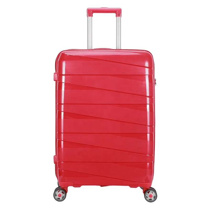 Free Sample Travel luggage set 3 pieces case PP suitcase travel luggage sets for outdoors
