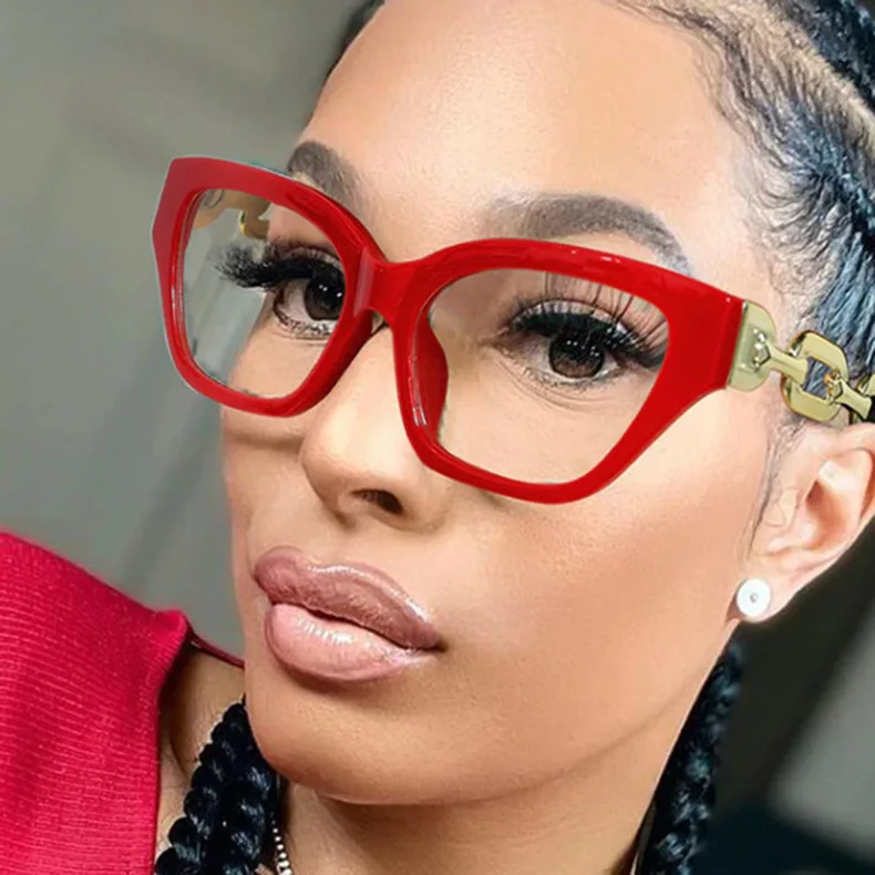 2285 Fashion Sexy Cat Eye Glasses Frame Designer Optical Eyeglasses Frame  Anti Blue Light Glasses For Prescription