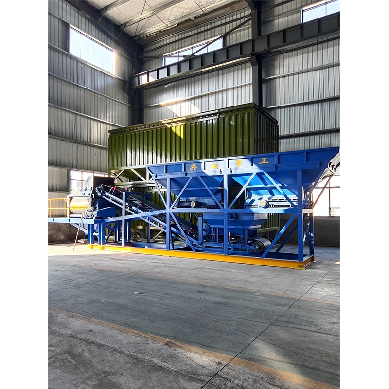 Chinese Mobile Batching Concrete Machinery Price Betonniere Construction Manufacturing Plant HZS25 Concrete Batching Plant