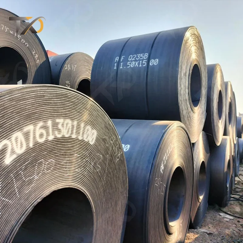 Low price good quality HRC SS500 ST37 Q235 A36 hot rolled steel coil 1.5mm 1.6mm MS carbon coil HRC