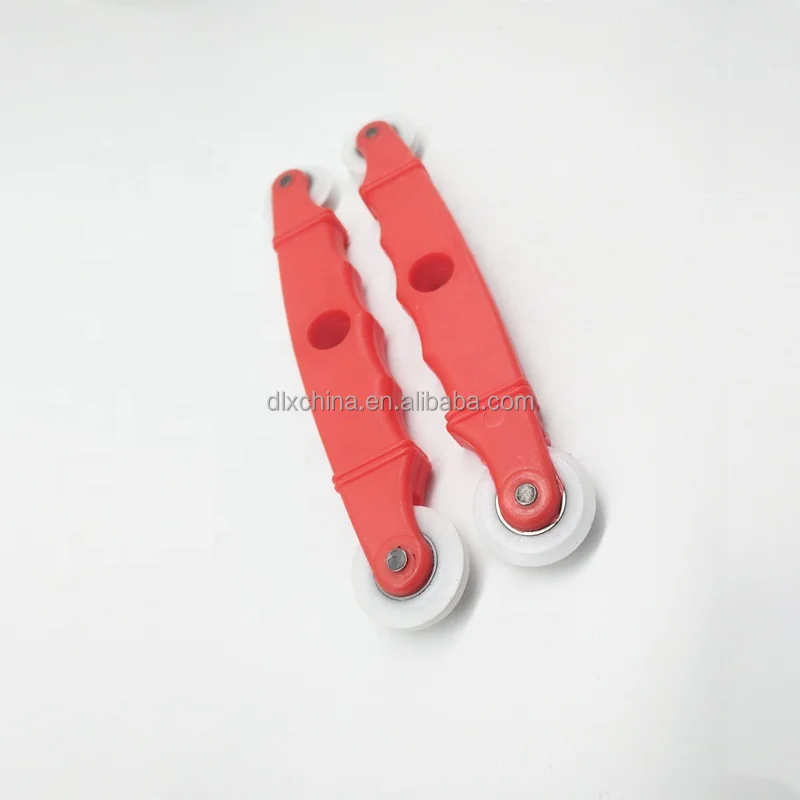 Professional Window Screen Installation Tool with Steel Plastic Convex Roller Wooden Handle Yarn Presser Wheel