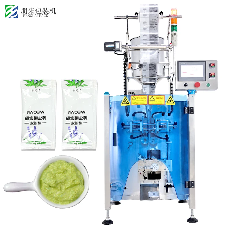 High Speed Automatic 150 bags/min Ketchup chili sauce  sachets viscous liquid packaging machine