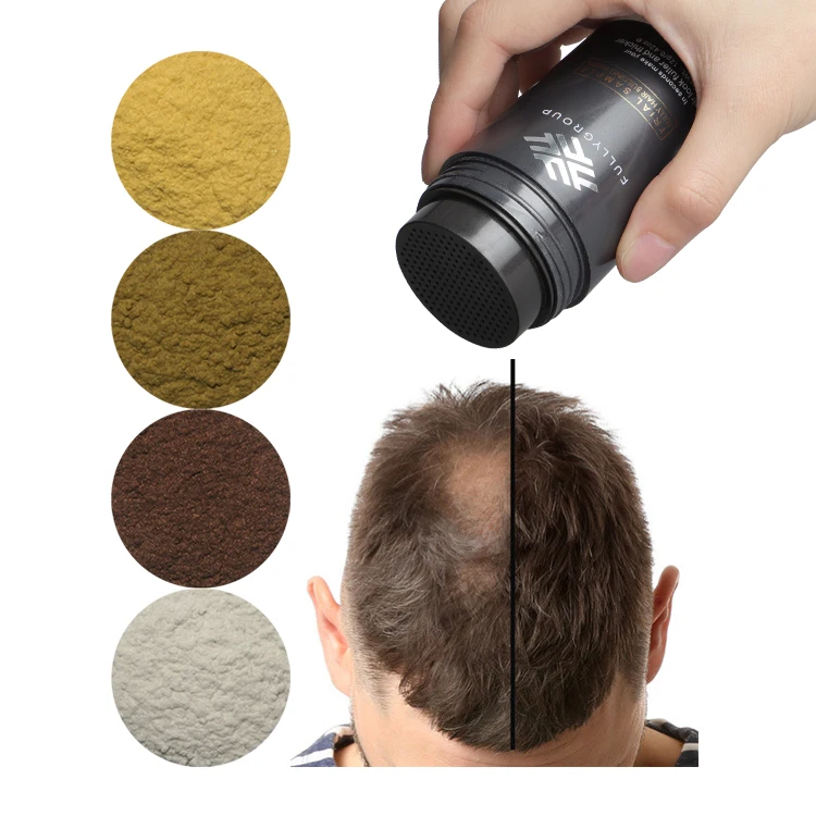 Полностью в наличии, оптовая продажа, частная торговая марка, OEM, бесплатный образец, органические строительные волокна для волос, Кератиновое волокно для волос