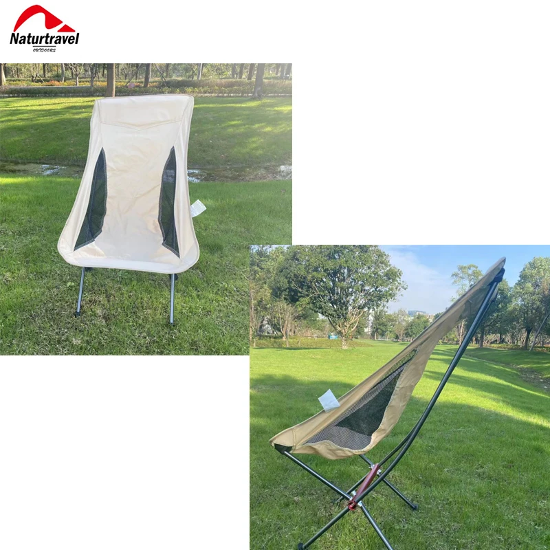 Naturtravel Outdoor Freestyle Bottle Sized Supports 300Lbs Compact Rocker Portable Fishing Folding Camping Chair