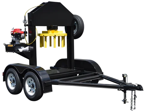 solid tire press machine tire changer press machine 100ton mobile tire press