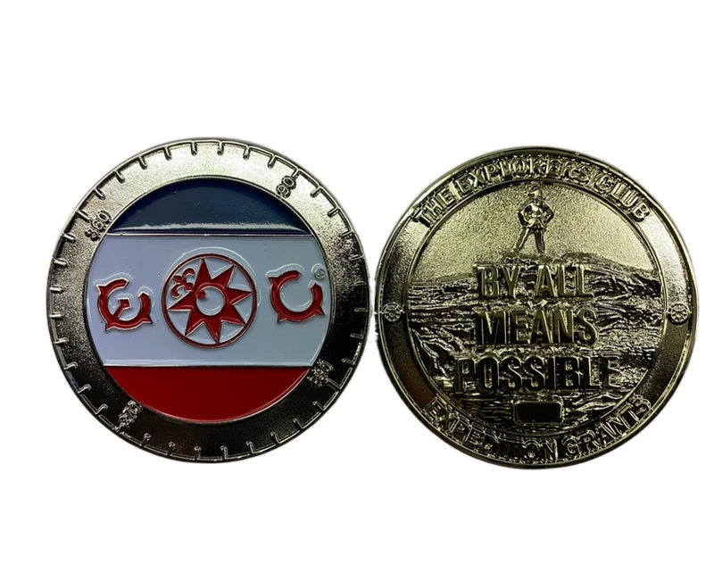 Custom Commemorative Coin Antique silver Gold Coin Antique Bronze soft enamel for sale old Coin