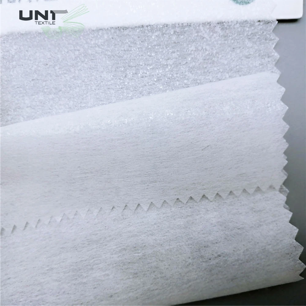Eco-friendly Embroidery Backing Supplier Fusing Paper Non Woven Interlining Fabric for Embroidery Linings Nonwoven Fabric