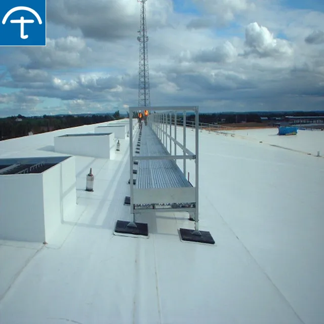 Factory Price Exposed UV Resistant TPO roofing membrane Self adhesive waterproof membrane for flat roof waterproofing