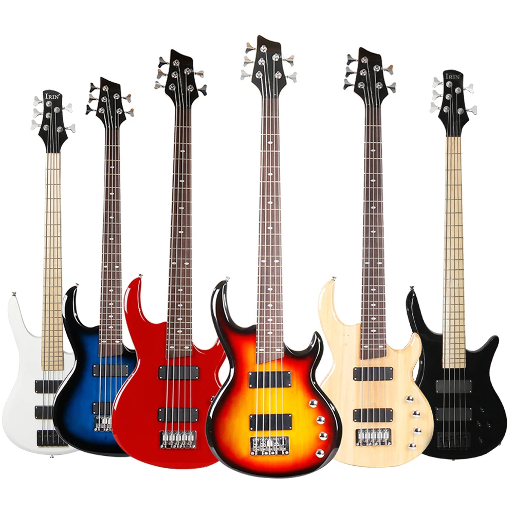 IRIN High Quality Professional Hot Selling Plucked  Instrument Factory Wholesale China P-05 Electric Bass Guitar