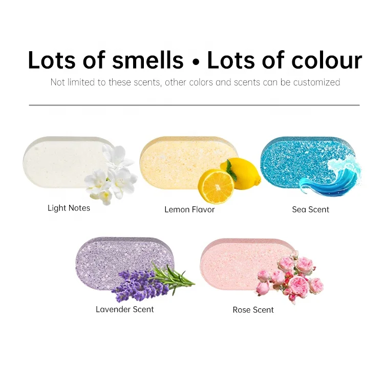 Gloway Cleaning Products Manufacturer 4G Or 7G Optional Gentle Formula Zero Waste Bulk Foaming Hand Wash Soap Refill Tablets