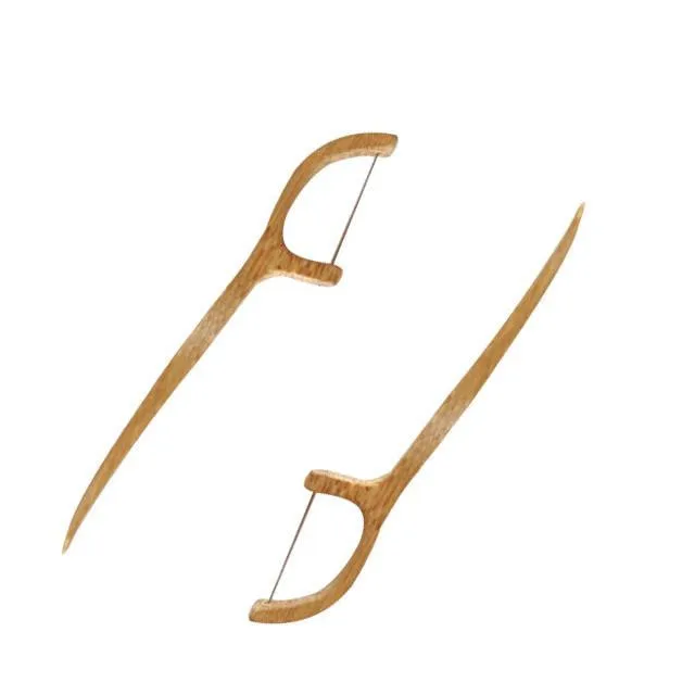 2023 бамбуковая натуральная зубная нить для чистки зубов