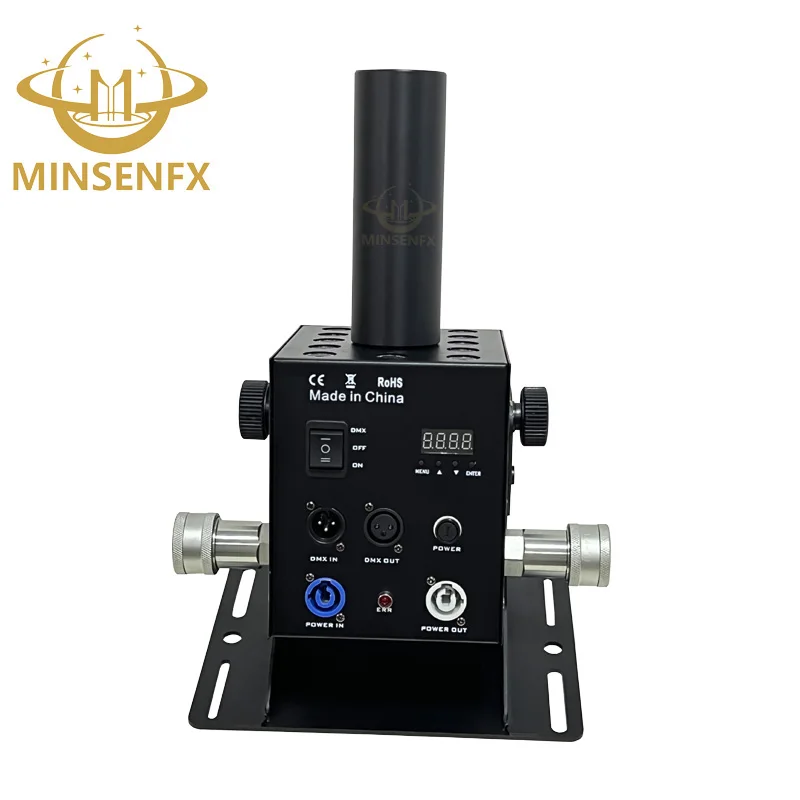 MINSENFX Factory price Professional co2 jet machine smoke effect fog jet machine led rgb co2 jet machine for stage night club ba