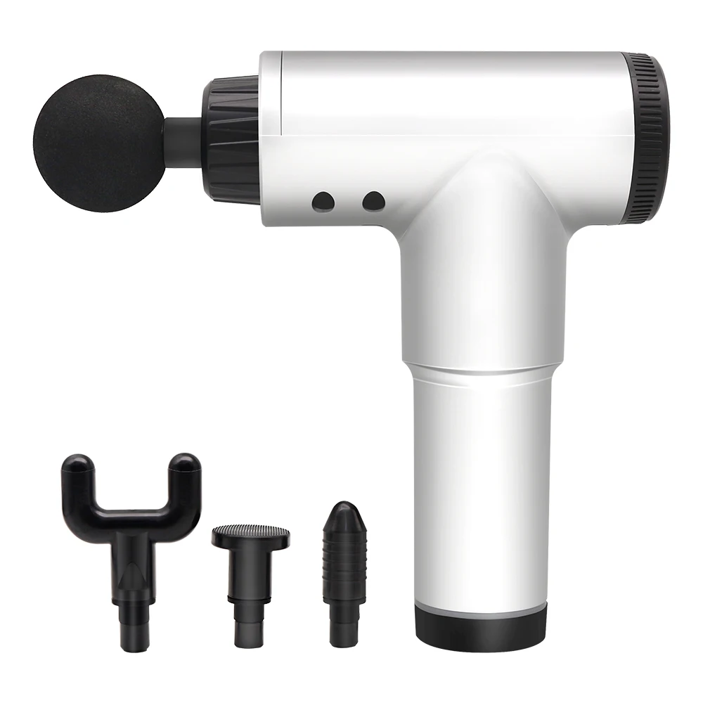 Deep Muscle Massage Gun Relax Portable Fascia Gun Machine Lcd Display Percussion Massage Body Massager 99-speed Control