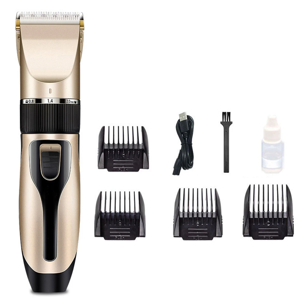 Waterproof Body Mustache Nose Ear Facial Cutting Groomer Cordless Hair Clippers Hair Trimmer for Men
