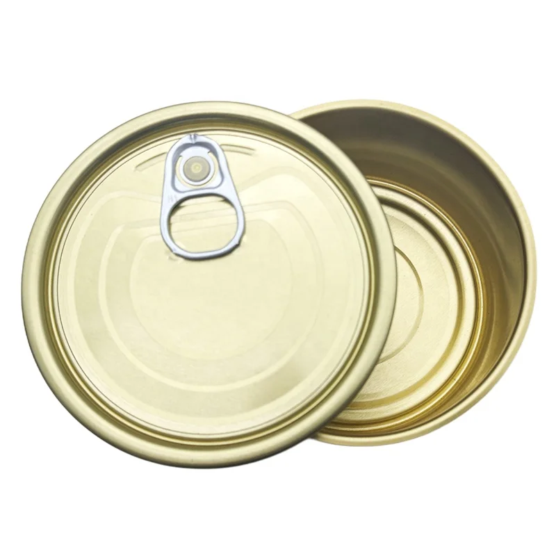 Tinplate Easy Open End EOE with Ring Pull Can Lid Custom for CANS