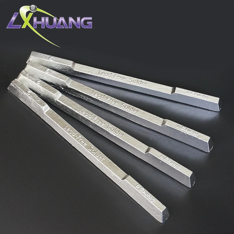 Lichuang tin bismuth solder bar sn42/bi58 low temperature melting point lead free welding rod for electronicproducts