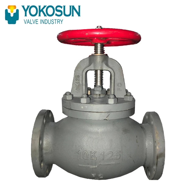JIS F7375 CAST IRON 10K SCREW-DOWN CHEK GLOBE VALVES
