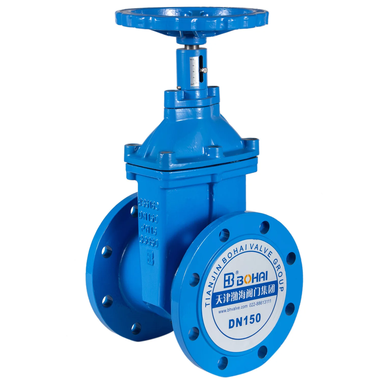 Ductile Iron Cast Iron Gate valve PN16 25 Flange valve with holes and screws Factory OEM plumbing valves