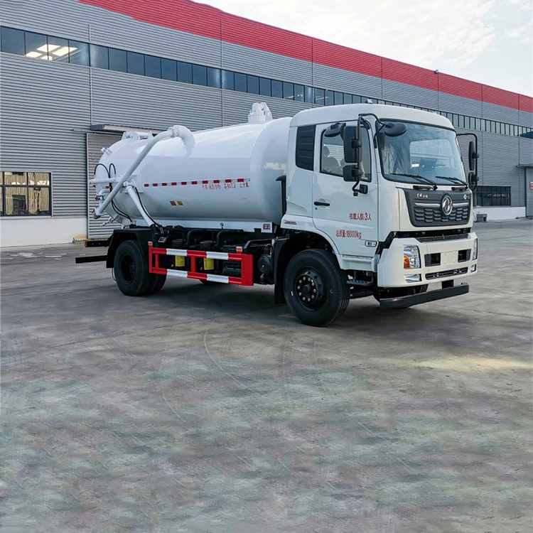 Автоцистерна Dongfeng для вакуумной очистки сточных вод 10000л продажи