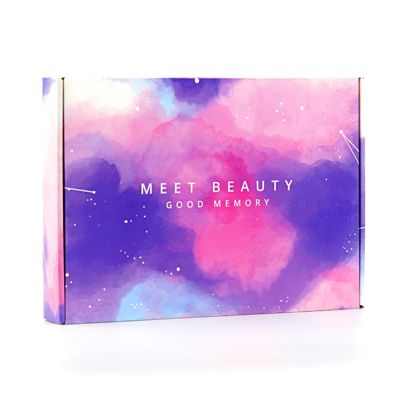 OEM Caja De Embalaje De Papel Postage Biodegradable Clothe Cardboard Clothes Corrugated Paper Boxes Clothing Gift Box Packaging