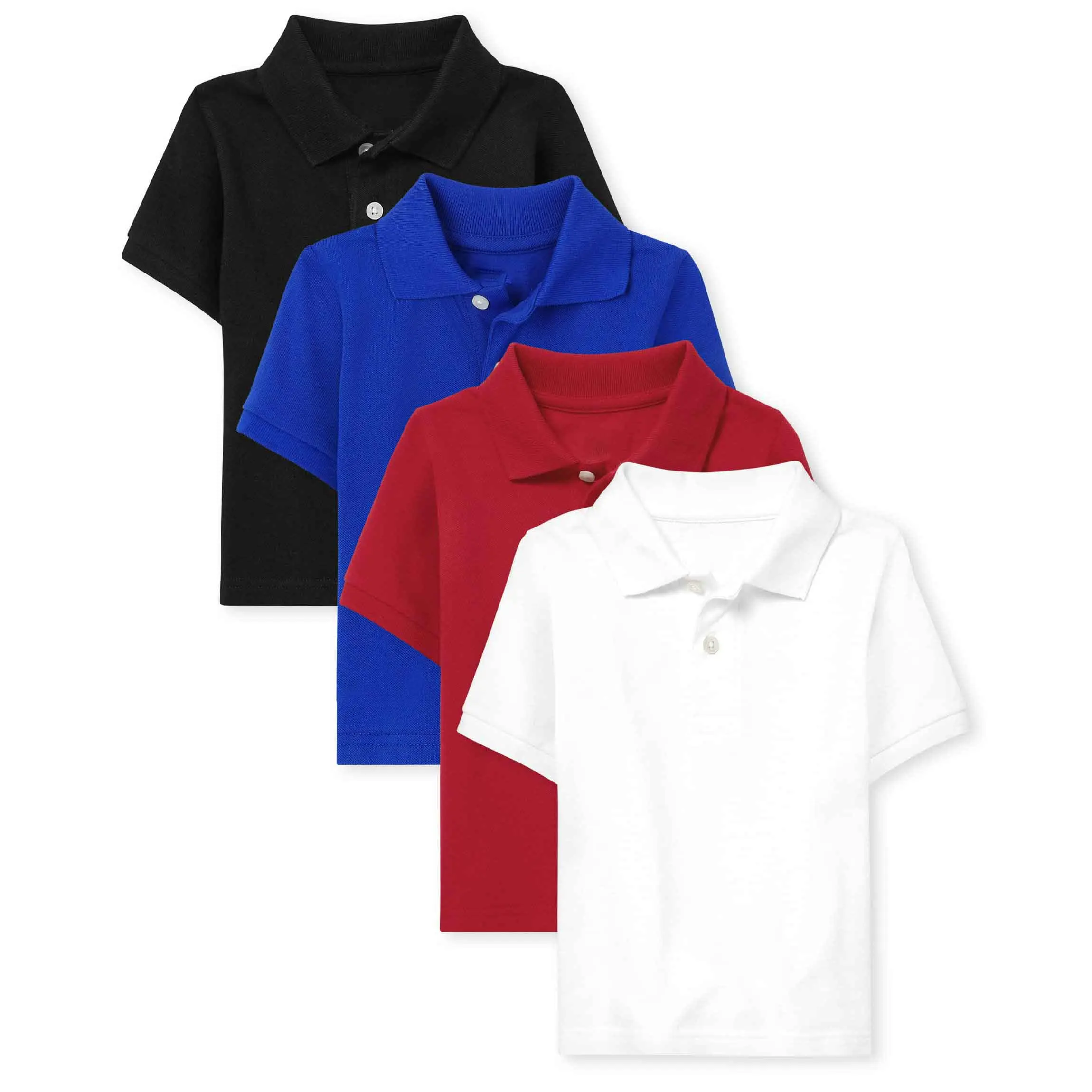 Baby Boys and Toddler Short Sleeve Pique Polo
