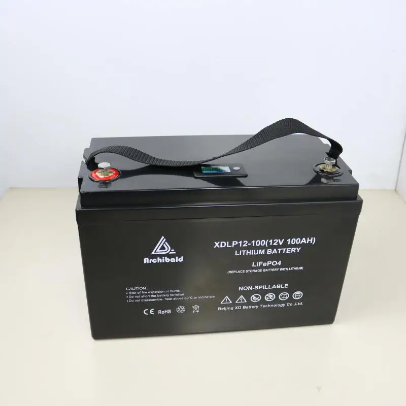 china manufacture light weight nominal capacity 12v 100ah lifepo4 lithium battery for rv ev car yacht party