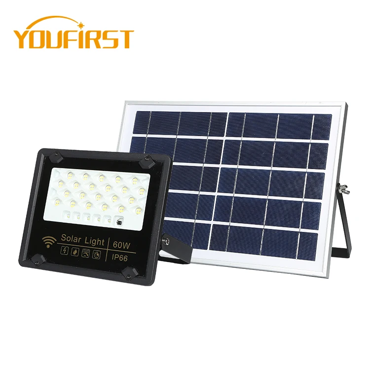 Professional Reflector Aluminum Outdoor Park Home Ip66 60 100 200 300 W Led Solar Flood Light