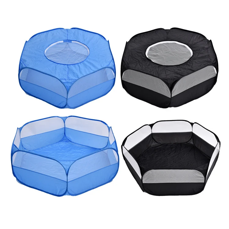 pet playpen tent for small animals Portable Octagon Foldable Pet Tent PlayPen Dog