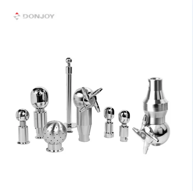DONJOY Stainless steel adjustable length rotary cleaning ball rotary tank cleaning nozzle water tank cleaning equipment