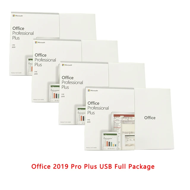 
Office 2019 Professional Plus USB Full Package Office 2019 PP USB Package Sold Hot 